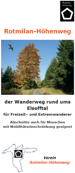 Faltblatt Rotmilan-Höhenweg